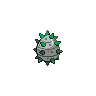 Sprite Ferroseed Blanco Negro