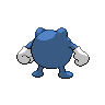 Sprite Poliwhirl Blanco Negro
