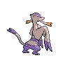Sprite Mienshao Blanco Negro
