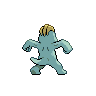 Sprite Machop Blanco Negro