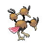 Sprite Dodrio Blanco Negro