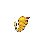 Sprite Caterpie Blanco Negro