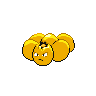 Sprite Exeggcute Blanco Negro