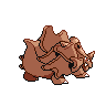 Sprite Rhyhorn Blanco Negro