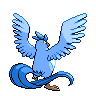 Sprite Articuno Blanco Negro