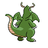 Sprite Dragonite Blanco Negro