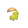 Sprite Chikorita Blanco Negro