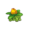 Sprite Ivysaur Blanco Negro