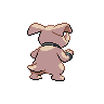 Sprite Granbull Blanco Negro