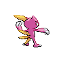 Sprite Sneasel Blanco Negro
