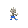 Sprite Tyrogue Blanco Negro