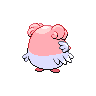 Sprite Blissey Blanco Negro