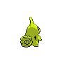 Sprite Larvitar Blanco Negro