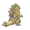 Sprite Tyranitar Blanco Negro