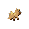 Sprite Poochyena Blanco Negro