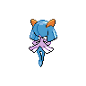 Sprite Kirlia Blanco Negro