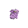 Sprite Nidoran♀ Blanco Negro