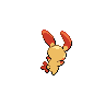 Sprite Plusle Blanco Negro