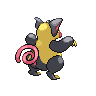 Sprite Grumpig Blanco Negro