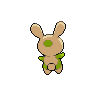 Sprite Spinda Blanco Negro