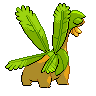 Sprite Tropius Blanco Negro