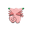 Sprite Clefable Blanco Negro