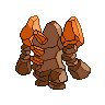 Sprite Regirock Blanco Negro