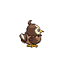 Sprite Starly Blanco Negro