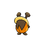 Sprite Kricketot Blanco Negro