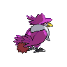 Sprite Honchkrow Blanco Negro