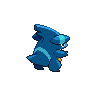 Sprite Gible Blanco Negro