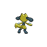 Sprite Riolu Blanco Negro