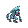 Sprite Toxicroak Blanco Negro