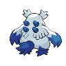 Sprite Abomasnow Blanco Negro