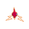 Sprite Rotom Blanco Negro