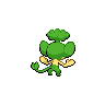 Sprite Pansage Blanco Negro