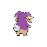 Sprite Audino Blanco Negro