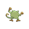 Sprite Mankey Blanco Negro