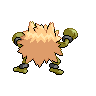 Sprite Primeape Blanco Negro