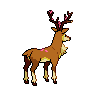 Sprite Sawsbuck Blanco Negro