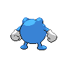 Sprite Poliwhirl Blanco Negro