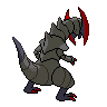 Sprite Haxorus Blanco Negro