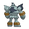 Sprite Golurk Blanco Negro