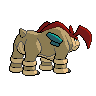 Sprite Terrakion Blanco Negro