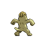 Sprite Machop Blanco Negro