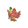 Sprite Farfetch′d Blanco Negro