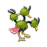Sprite Dodrio Blanco Negro