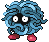 Sprite Animado Tangela Blanco Negro