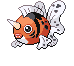Sprite Animado Seaking Blanco Negro