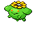 Sprite Animado Skiploom Blanco Negro
